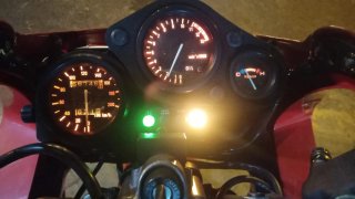 Honda NSR 125 R Sportbike Roja/Azul