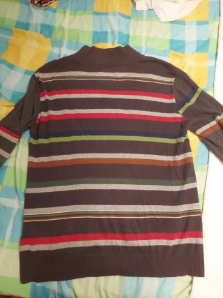 Chaqueta Desigual Talla L Rayas Multicolor