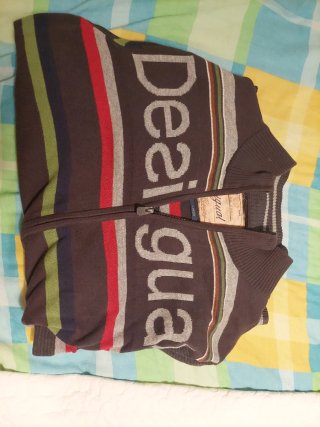 Chaqueta Desigual Talla L Rayas Multicolor