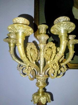 Candelabros Carlos X