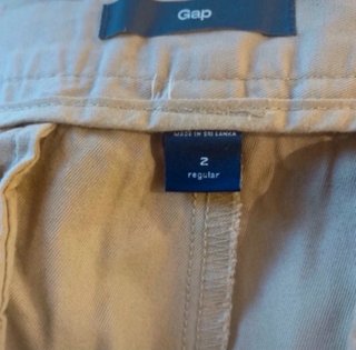 Pantalón GAP beige recto Talla S