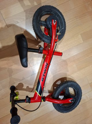 Bicicleta B TWIN RUN RIDE 520 sin pedales
