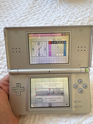 Nintendo DS Lite Plateada