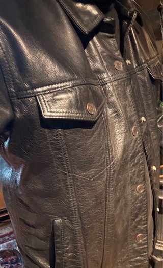 Chaqueta Levi's de Piel Negra