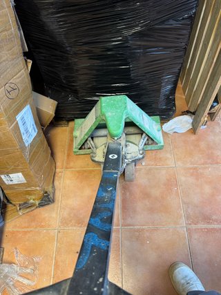 Transpaleta 80cm y de 120cm