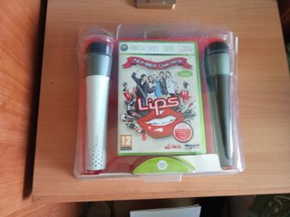 Micrófonos + Lips Number One Hits Xbox 360.