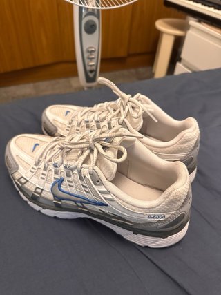 Tenis Nike P-6000 Azul/Gris/Blanco