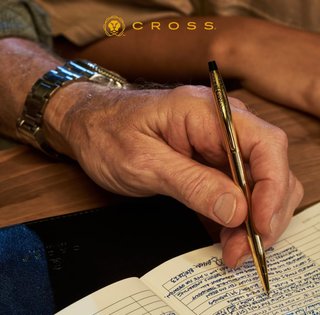 Bolígrafo Cross 14k Rolled Gold
