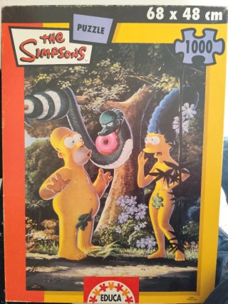 Puzzle Los Simpsons 1000 piezas Educa