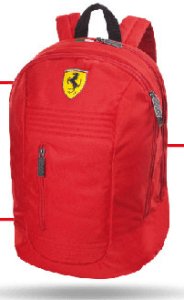 Mochila Ferrari Santander Roja