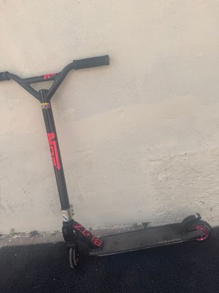 Patinete Street Negro y Rosa