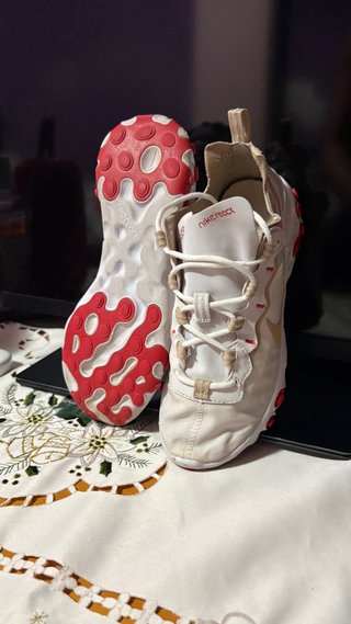 Nike React Element 55 Rojo Blanco