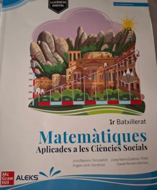 Matematiques 1 bachillerat