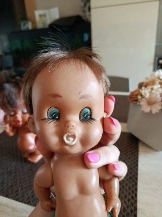 Pupazzo in gomma anni 70