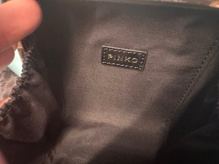Pochette Pinko nera