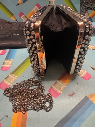 Pochette Pinko nera