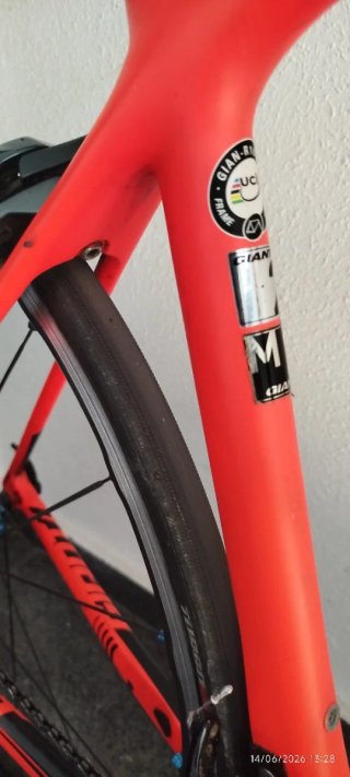 Bicicleta de carretera Giant Tcr mejorada