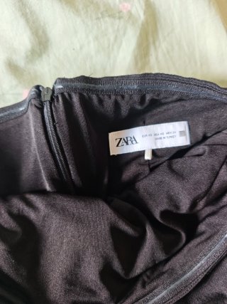 Vestido Zara Negro Largo