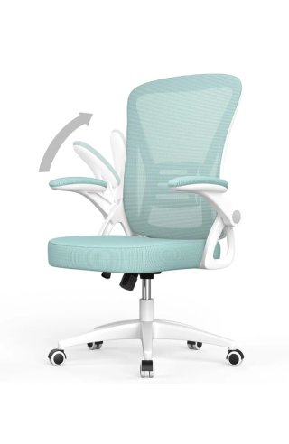 Silla de escritorio ergonómica verde