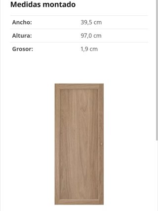 Puerta librería Ikea Billy