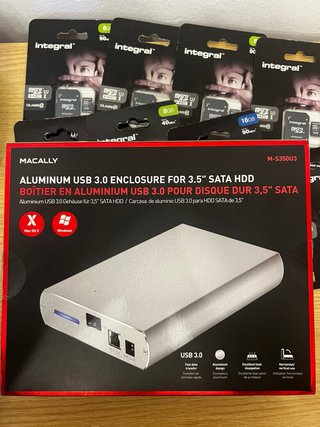 Pack Informática: SSD, Switch, Adaptador WiFi, HDD