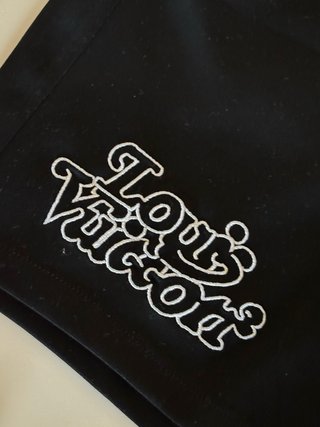 Pantaloncini Louis Vuitton neri
