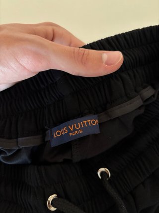 Pantaloncini Louis Vuitton neri