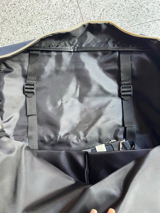Bolsa de viaje Bruneau azul marino diseño rectangu