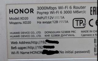 Router Honor 3 Wifi 6 Plus
