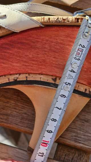 Sandali Costume National Pelle/Legno/Sughero
