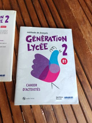 LIBROS DE FRANCÉS GENERATION LYCEE A2/B1