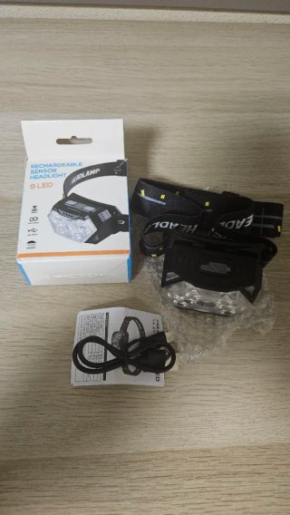 Linterna Frontal LED Recargable Tipo-C