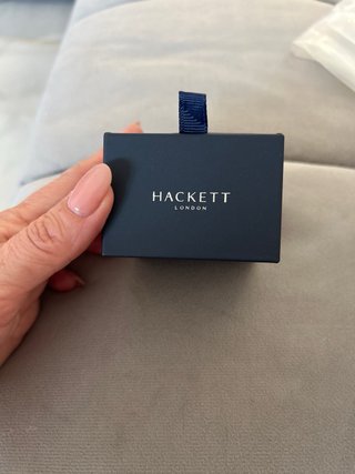 Gemelos Hackett London Plata y Nácar