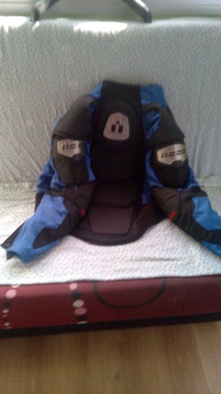 Chaqueta Moto Verano Icon Timax Azul Talla L