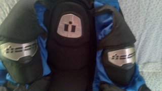 Chaqueta Moto Verano Icon Timax Azul Talla L