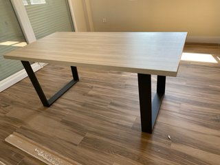 Mesa comedor + 6 sillas + mesa auxiliar