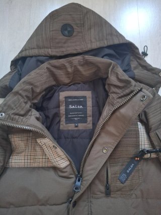 Abrigo Salsa Jeans Beige/Marrón