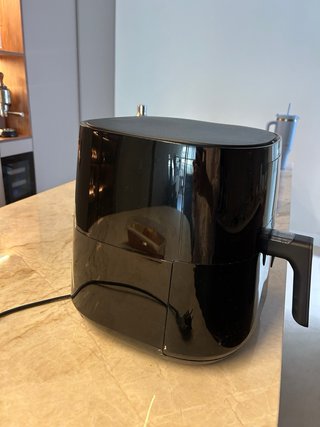 Freidora de aire Philips negra XL