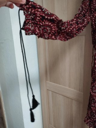 Vestido estampado étnico