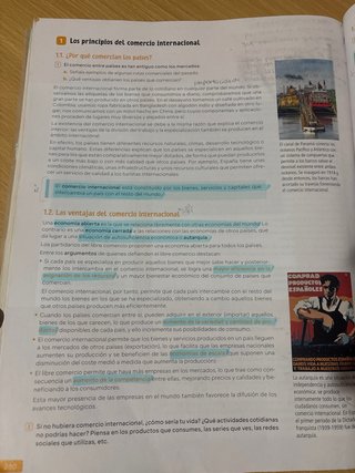 1 Bachillerato, Economía Revuela