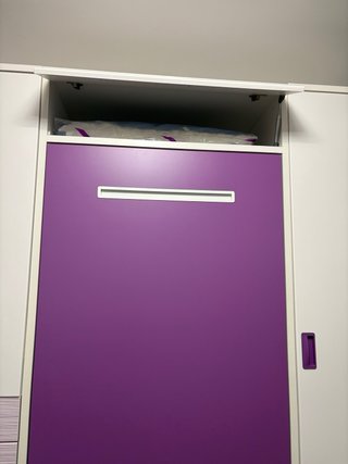 Armario modular con cama abatible