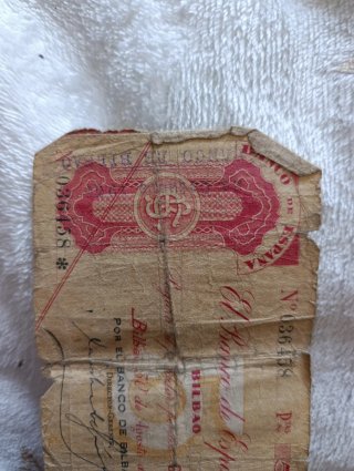 Billete 5 Pesetas Banco de España 1936