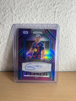 Gavi /3 Auto Prolific Signatures FC Barcelona
