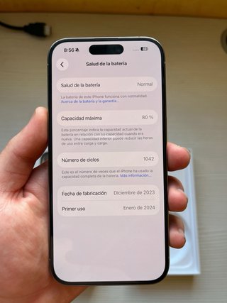 iPhone 15 Pro Titanio Natural PEZZI ORIGINALI
