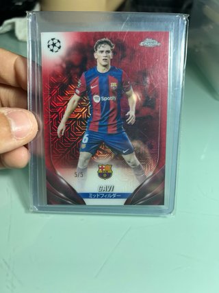 Gavi Topps Chrome 5/5