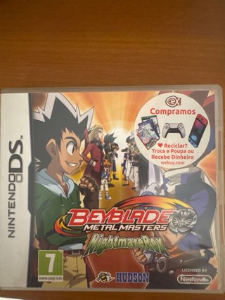 Beyblade Metal Masters Nightmare Rex Nintendo DS