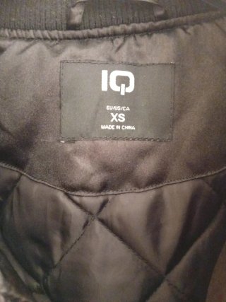 Chaqueta bomber negra Lions Athletic