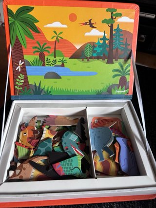 Janod Magnéti'book Dinosaurios 3-8 años