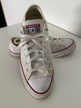 Zapatillas Converse All Star T39 Blancas