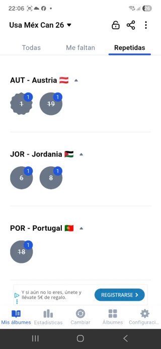 Cambio Cromos Mundial Ver imágenes de cromos repes